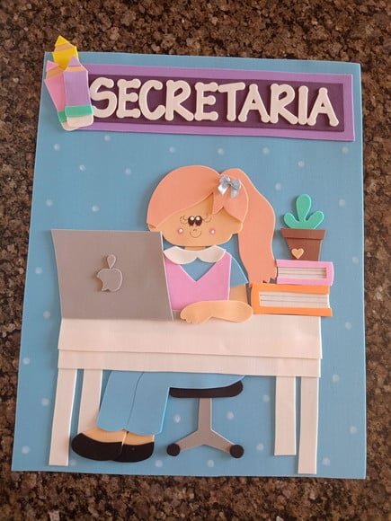 Placa de Porta Secretaria