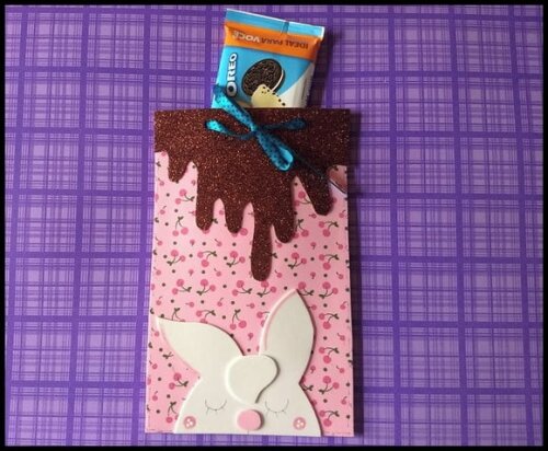 Porta barra de chocolate