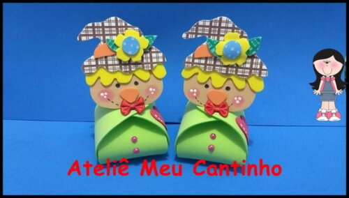 Porta paçoca festa junina