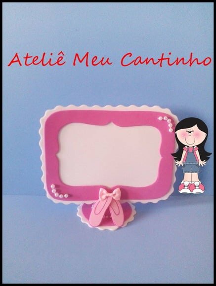 Porta retrato bailarina