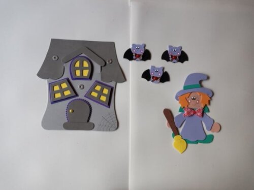 Sacola cenário fui morar numa casinha