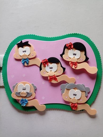 Sacola Maçã Um Amor de Familia