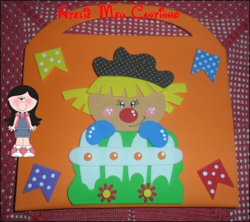 Sacolinha porta doces junina