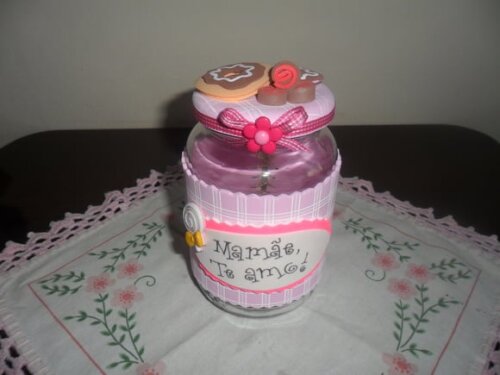 Vidro decorado