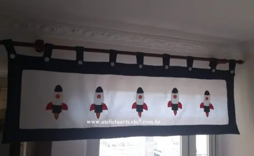Bandô para cortina personalizado