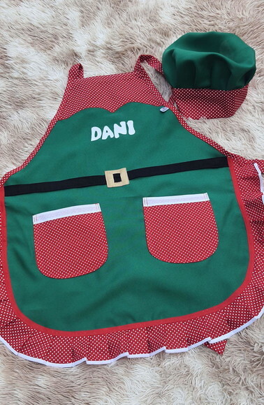 Avental de Natal Personalizado
