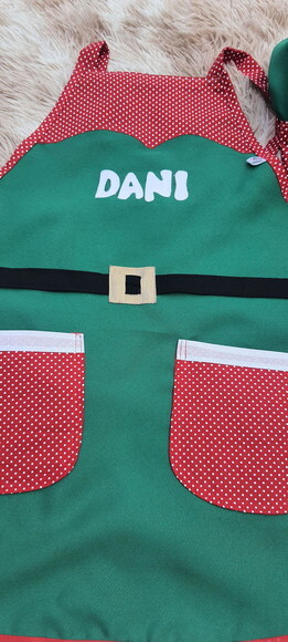 Avental de Natal Personalizado