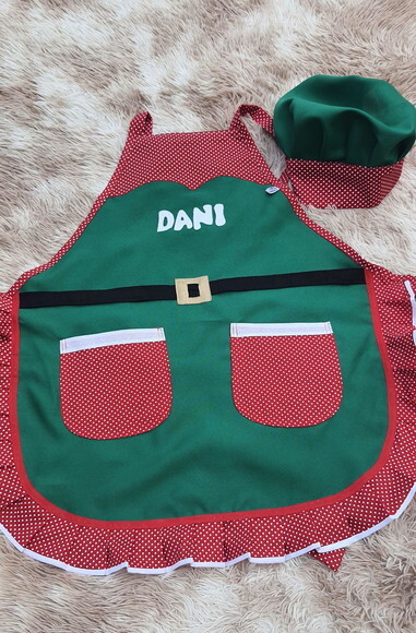 Avental de Natal Personalizado
