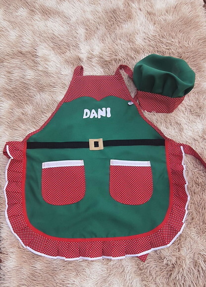 Avental de Natal Personalizado
