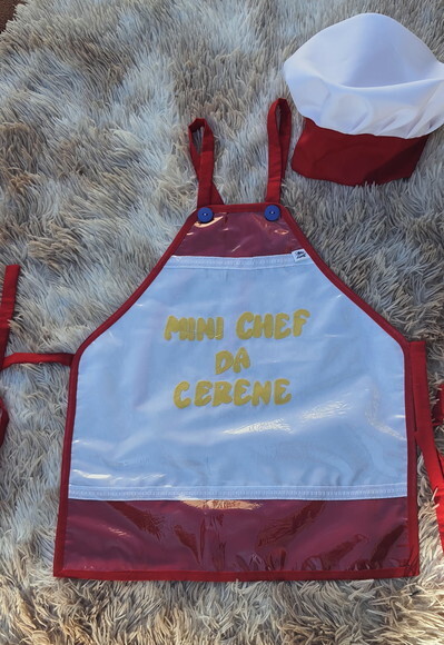 Avental Infantil Personalizado Plastificado