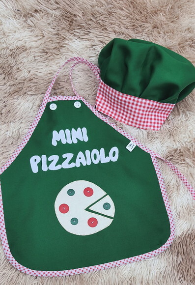 Avental Infantil Pizzaiolo