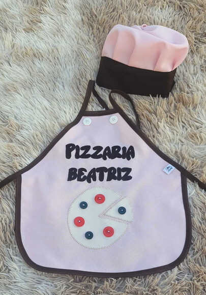 Avental Mini Pizzaiolo