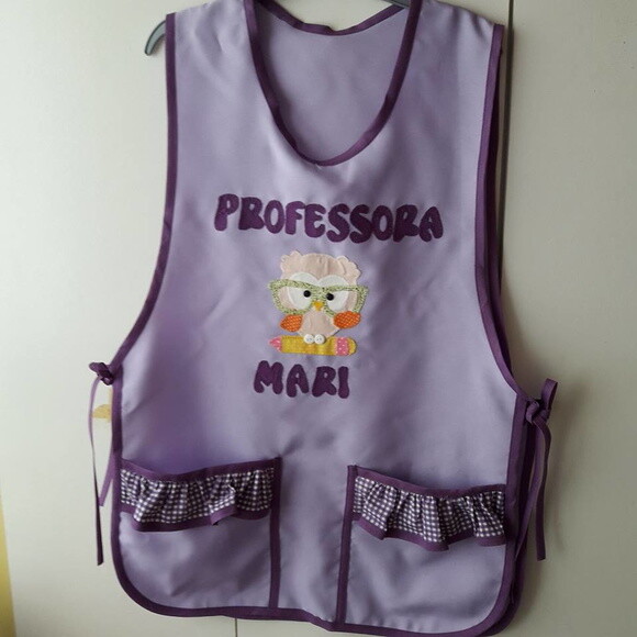 Avental para professora
