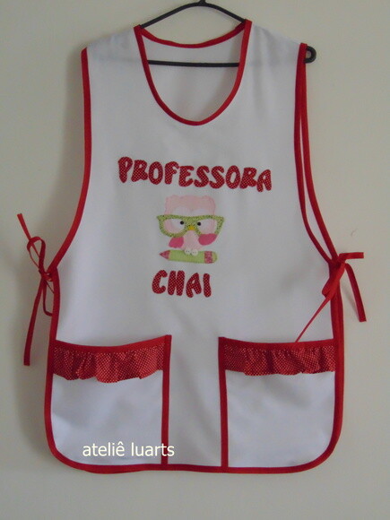 Avental para Professora