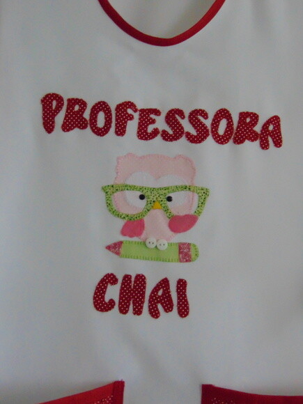Avental para Professora
