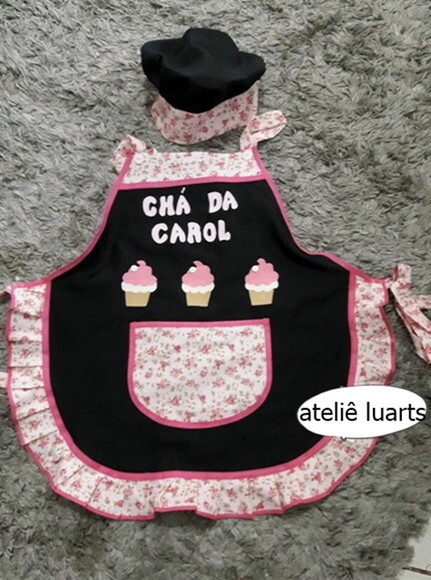 Avental personalizado - chá de cozinha