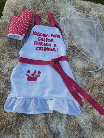 Avental Personalizado com Luva Térmica