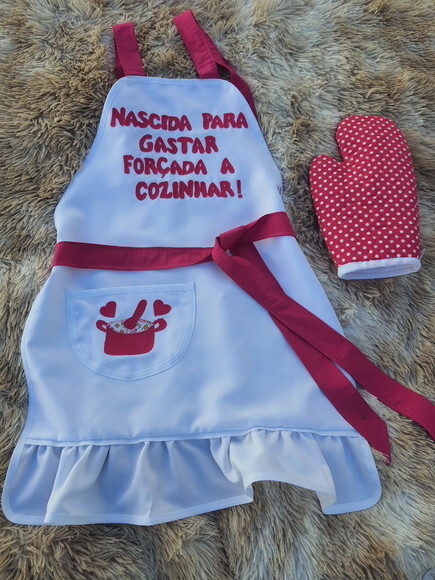 Avental Personalizado com Luva Térmica