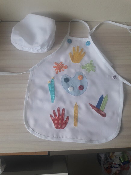 Avental Pintando o Sete