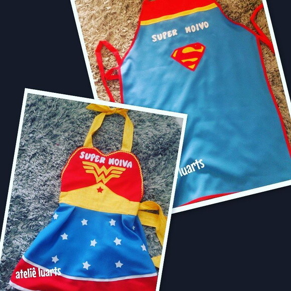 Avental super noivos