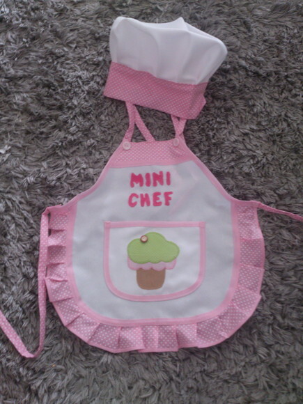 fantasia de mini chef para bebê