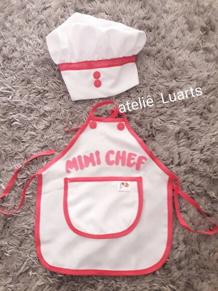 Fantasia de Mini Chef para Bebê