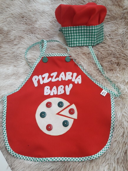 Fantasia para Bebê de Pizzaiolo