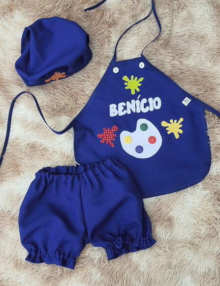 Fantasia Pintando o Sete Baby Personalizado