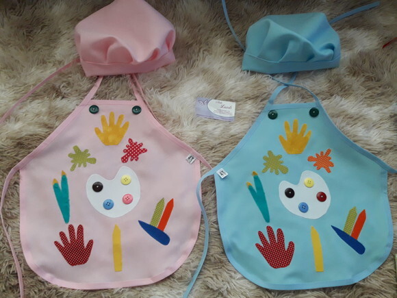 Kit Fantasia Avental Pintando 0 7