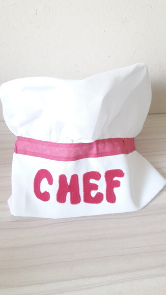 Touca de chef infantil