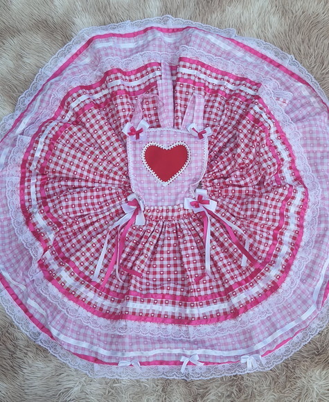 Vestido Festa Junina Infantil Luxo