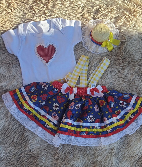 Vestido Junino Baby