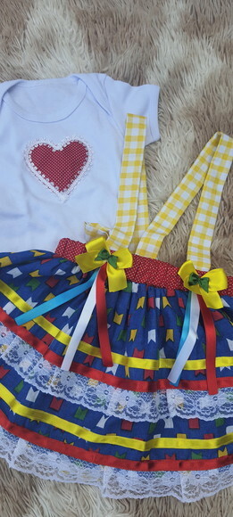 Vestido Junino Baby