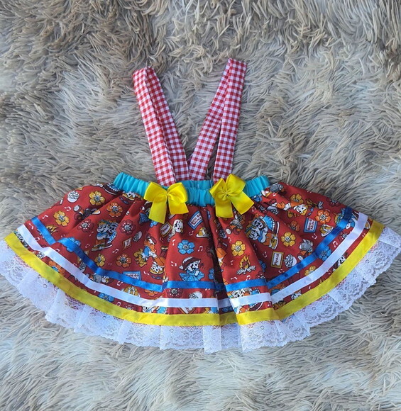 Look Junino Baby 3 a 6 Meses