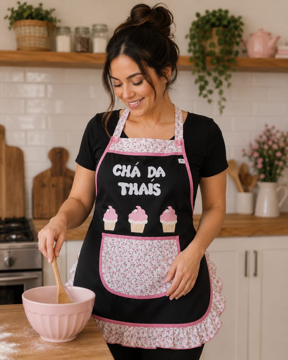 Avental personalizado - chá de cozinha