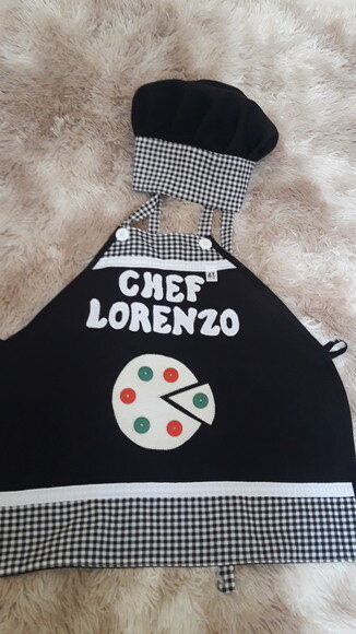 Avental Mini Pizzaiolo