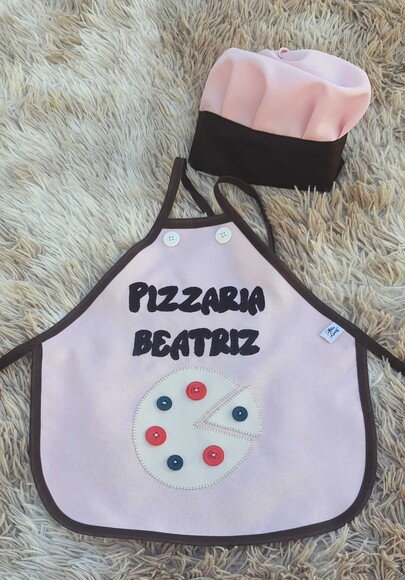 Avental Mini Pizzaiolo