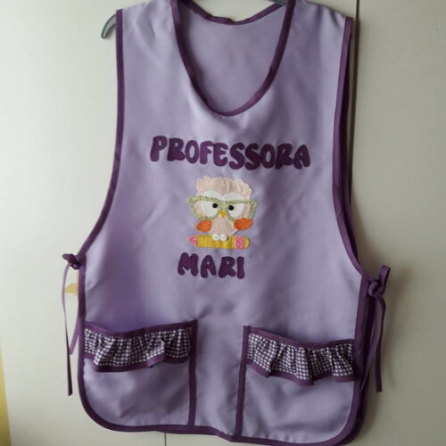 Avental para professora