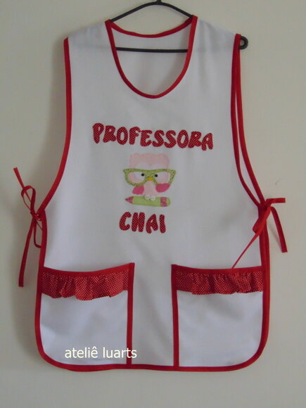 Avental para Professora