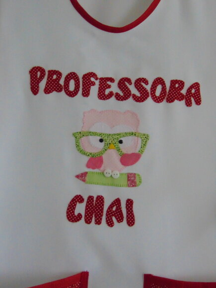 Avental para Professora