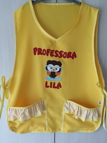 Avental para Professora Personalizado