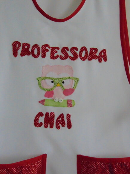 Avental para Professora