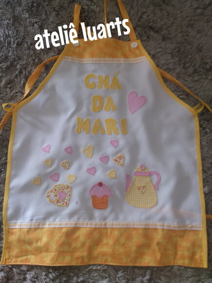 Avental personalizado - chá de cozinha