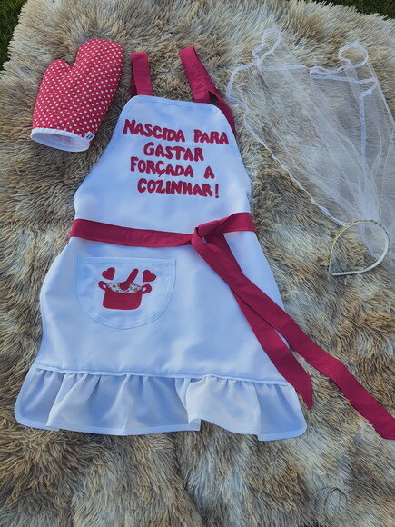Avental Personalizado com Luva Térmica