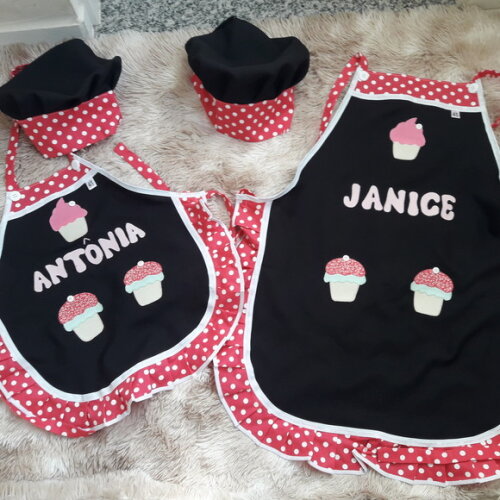 Avental Personalizado Tal Mãe Tal Filha