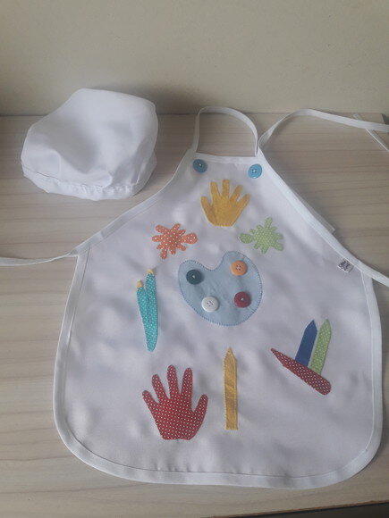 Avental Pintando o Sete