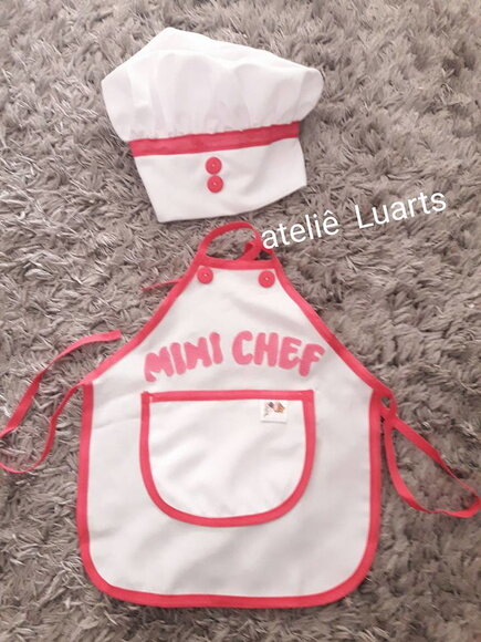 Fantasia de Mini Chef para Bebê