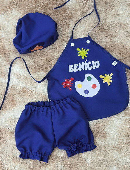 Fantasia Pintando o Sete Baby Personalizado