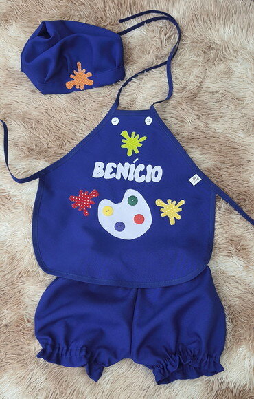 Fantasia Pintando o Sete Baby Personalizado