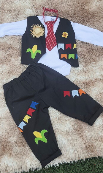 Traje Junino Luxo para Menino